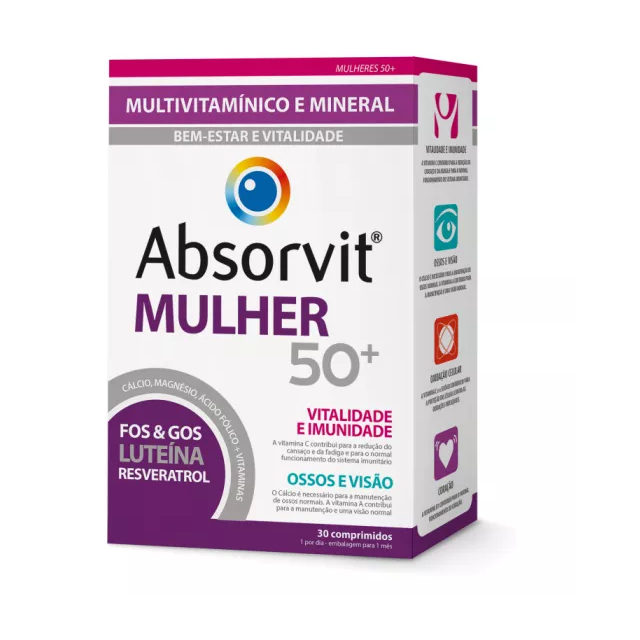 https://bo.farmaciaslowcost.pt/FileUploads/produtos/6267906_Absorvit Mulher 50 Comp X30 comps.png